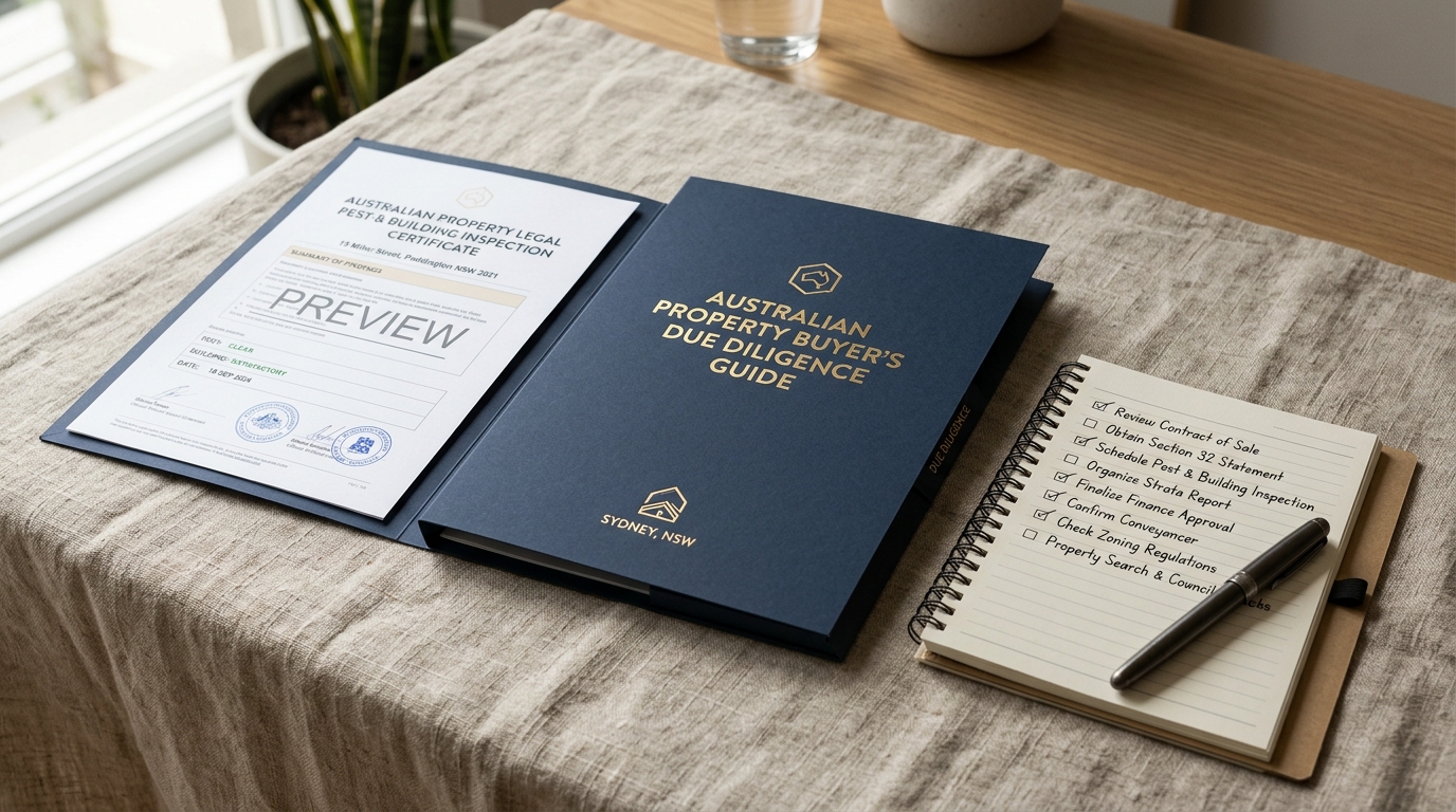 Pre-Auction Due Diligence Checklist Guide